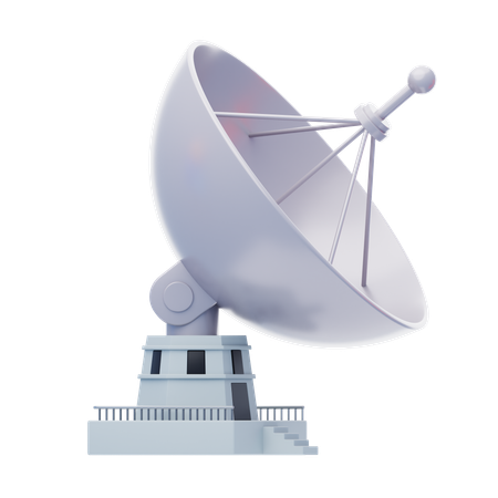 Antenne satellite  3D Icon