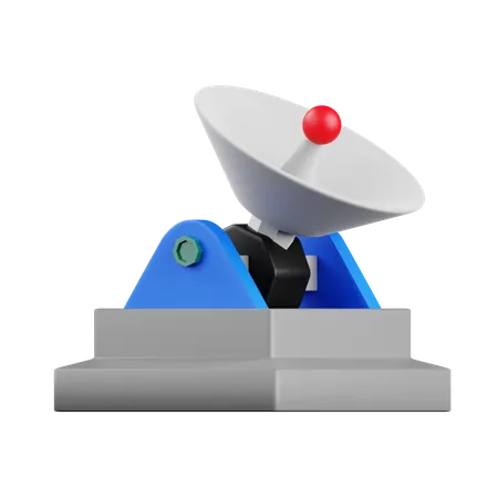 Antenne spatiale  3D Icon