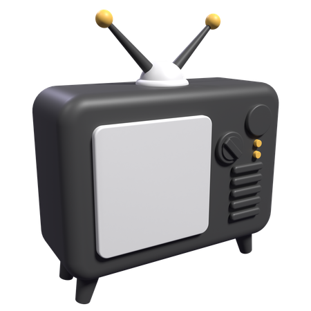 Antenne de télévision  3D Icon