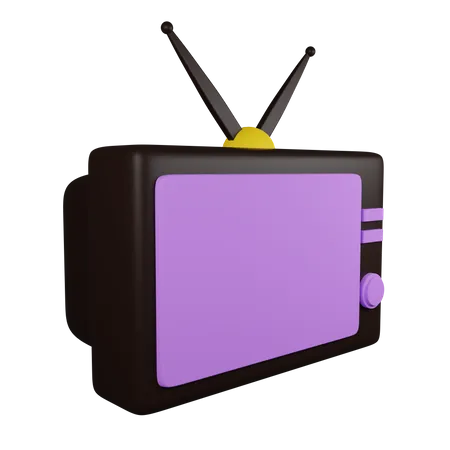 Antenne de télévision  3D Icon