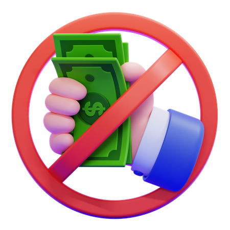 Anti Corruption  3D Icon