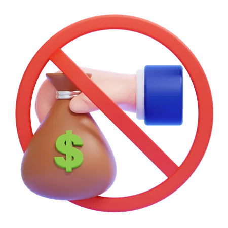 Anti-Corruption  3D Icon