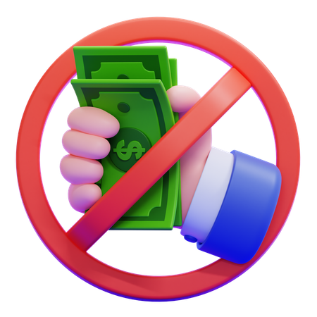 Korruptionsbekämpfung  3D Icon