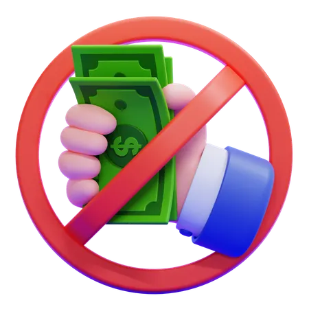 Korruptionsbekämpfung  3D Icon