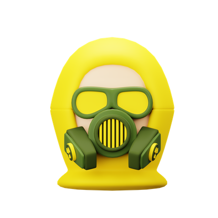 Anti radiation helmet  3D Icon