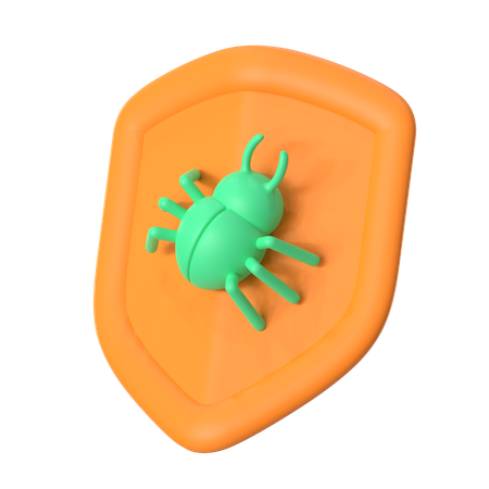 Anti Virus  3D Icon