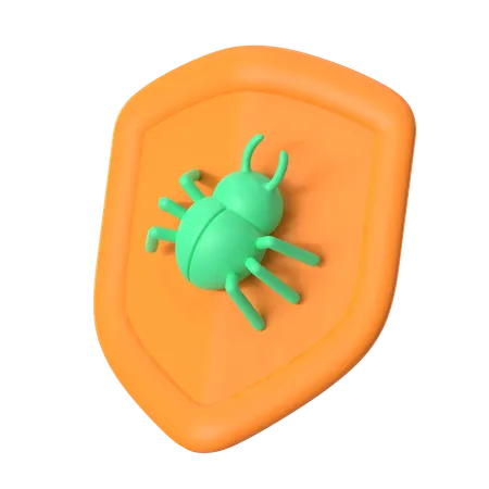 Anti Virus  3D Icon