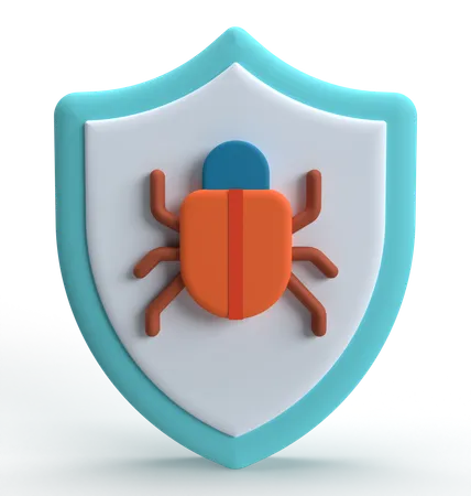 Anti Virus  3D Icon