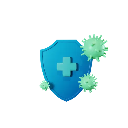 Anti virus  3D Icon