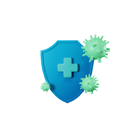 Anti virus  3D Icon