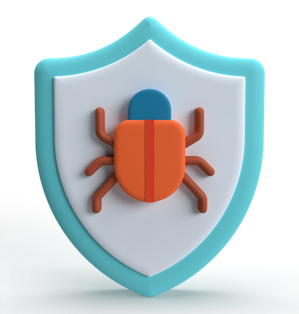 Anti Virus  3D Icon