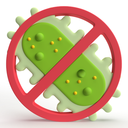 Antibacterial  3D Icon