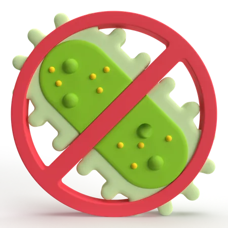 Antibacterial  3D Icon