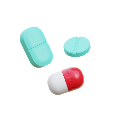 Antibiótico  3D Icon