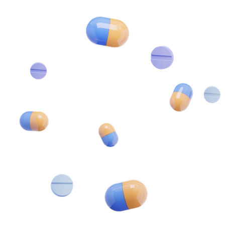 Antibiótico  3D Icon