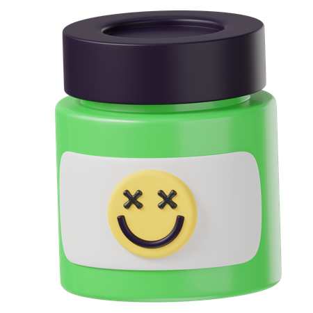 Antidepressivo  3D Icon