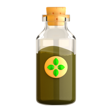 Antidote Potion 3D Icon