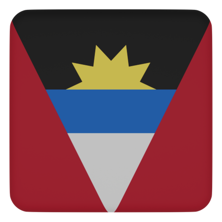 Antigua  3D Icon