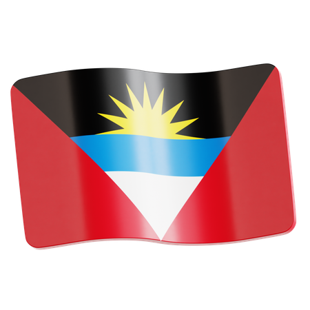 Antigua and Barbuda  3D Icon