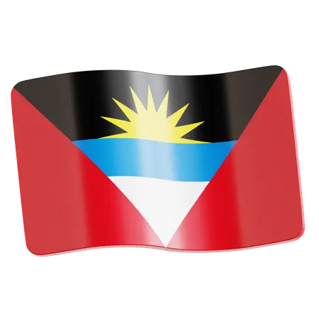 Antigua and Barbuda  3D Icon