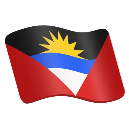 Antigua and Barbuda  3D Icon