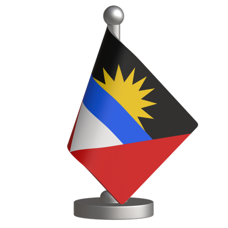 Antigua and Barbuda  3D Icon