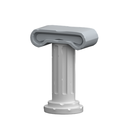 Antike Säule  3D Icon