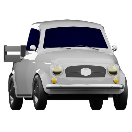 Antique Car  3D Icon