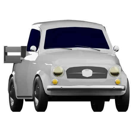 Antique Car  3D Icon