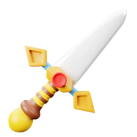 Antique Sword  3D Icon