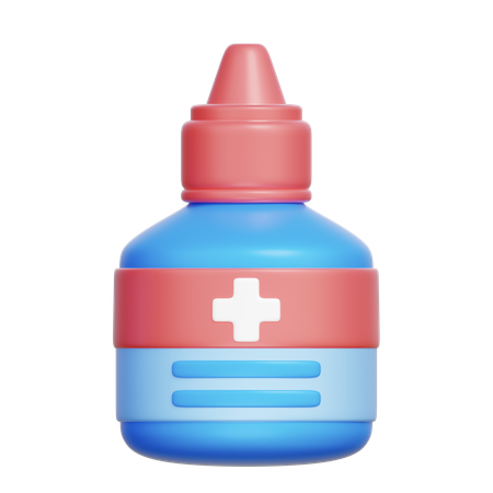 Antiseptic  3D Icon
