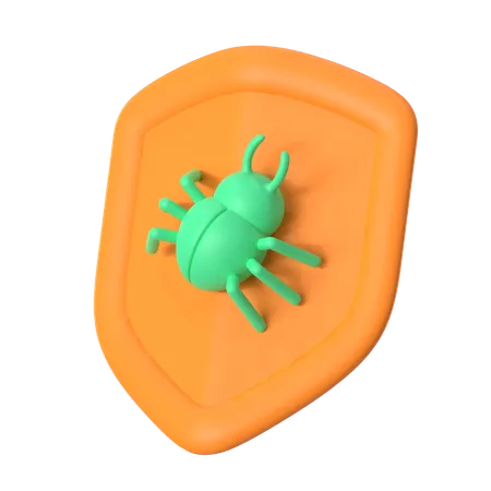 Antivírus  3D Icon