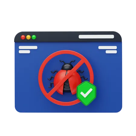 Antivirus  3D Icon