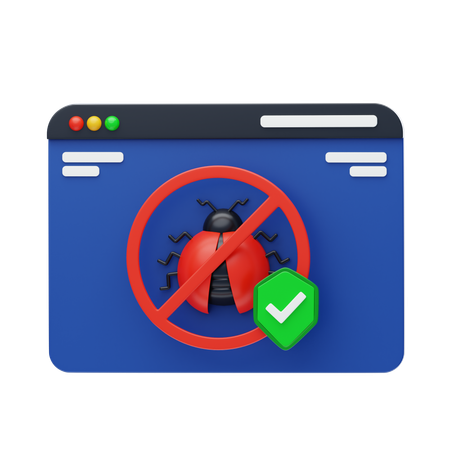 Antivirus  3D Icon