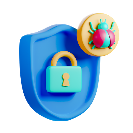 Antivirus  3D Icon