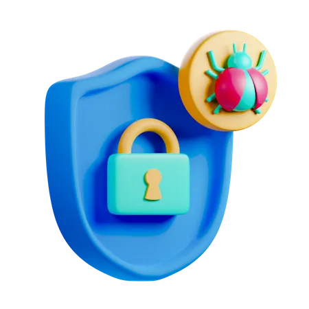 Antivirus  3D Icon