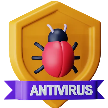 Antivirus  3D Icon