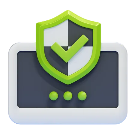 ANTIVIRUS  3D Icon