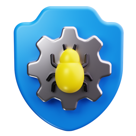 Antivirus  3D Icon