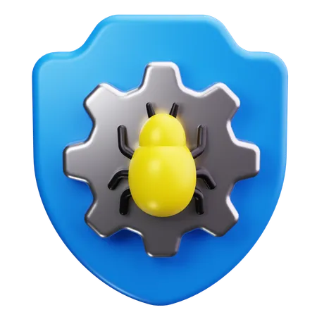 Antivirus  3D Icon