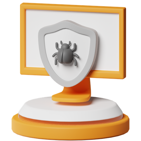 Antivirus  3D Icon