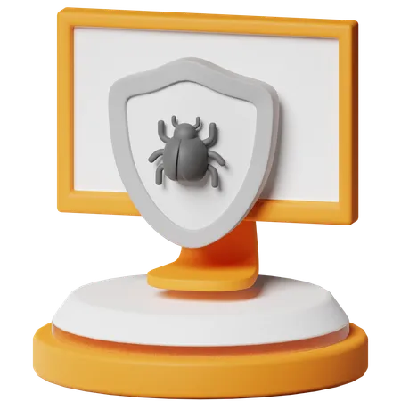 Antivirus  3D Icon