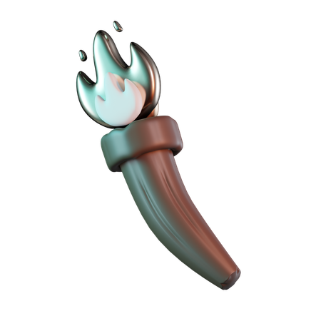 Antorcha  3D Icon