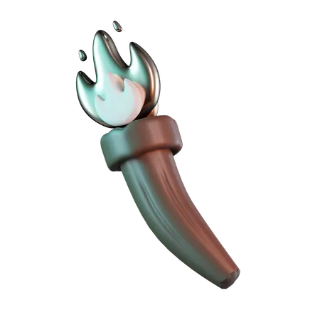 Antorcha  3D Icon