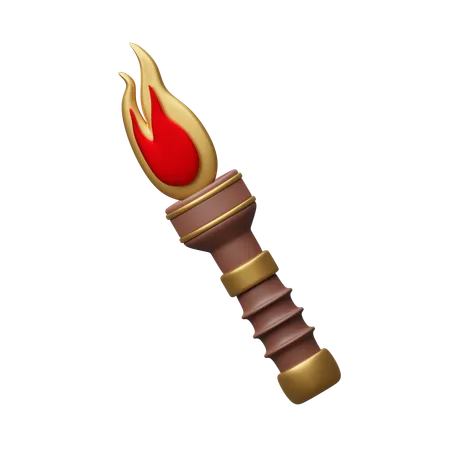 Antorcha  3D Icon