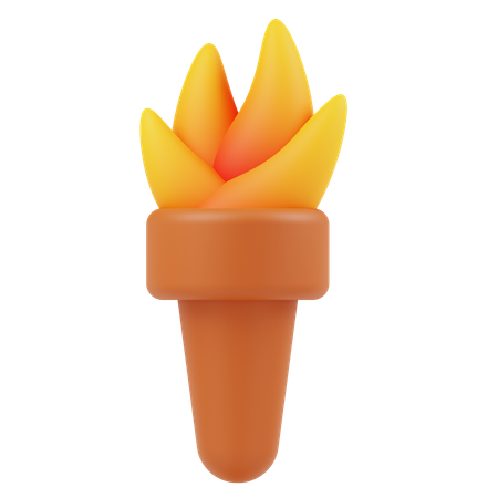 Antorcha  3D Icon