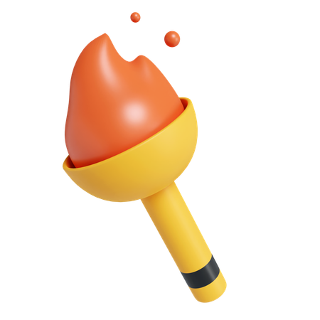 Antorcha  3D Icon