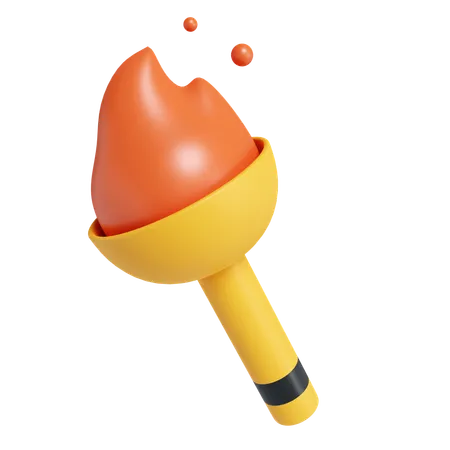 Antorcha  3D Icon