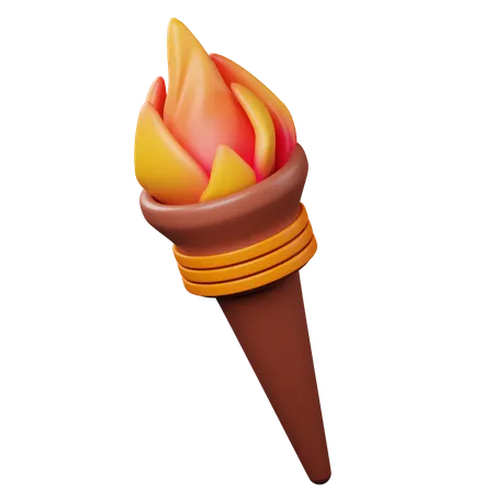 Antorcha  3D Icon