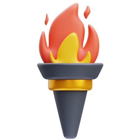 Antorcha  3D Icon